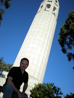 We made it to the top of Telegraph Hill (and all over the city that day)