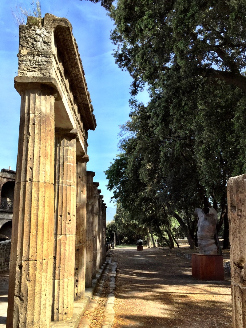 Columns at Pompei