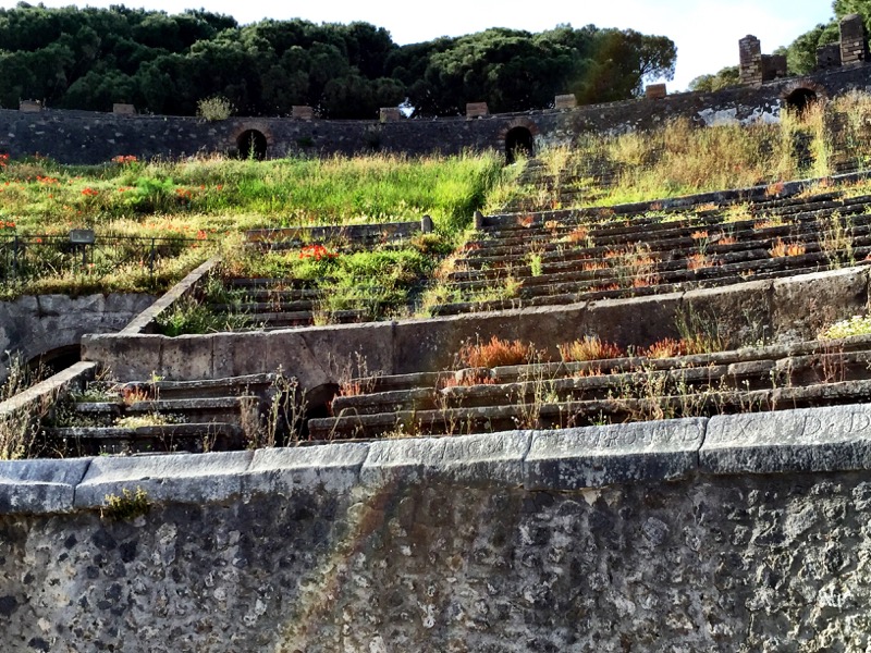 Gladiator ring at Vesuvius