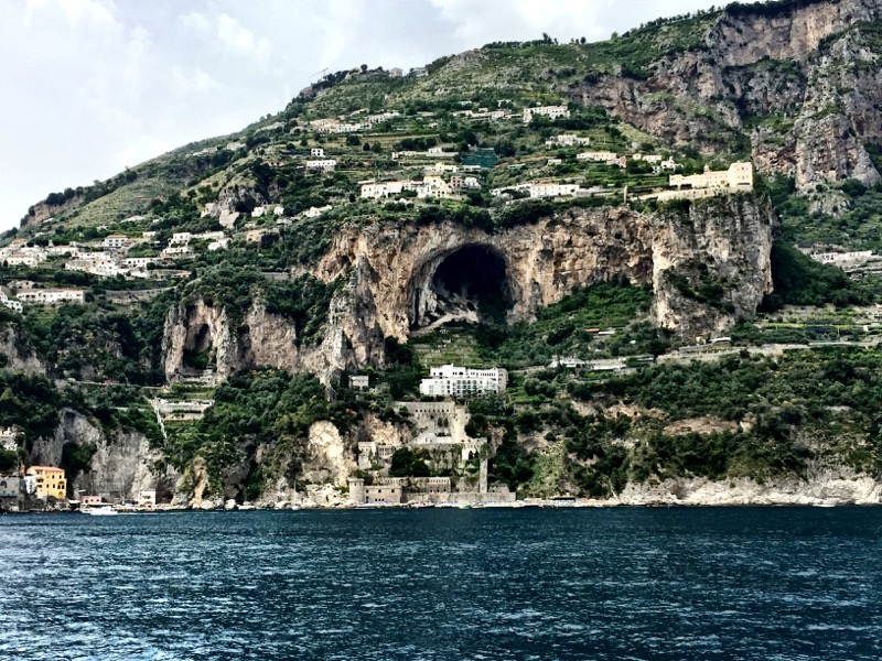 A small village along the Amalfi Coast