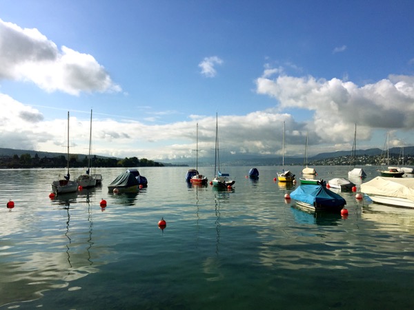 Morning calm on Lake Zürich